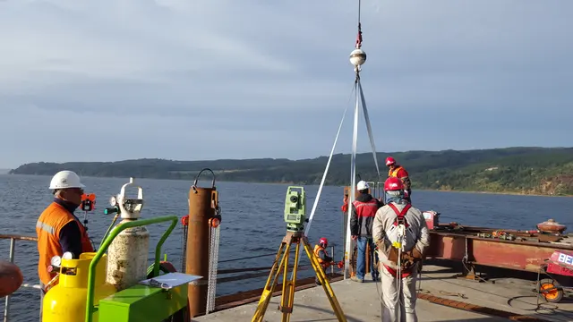 Subcontrato de topografía, saneamiento A.S., Puerto Lirquén